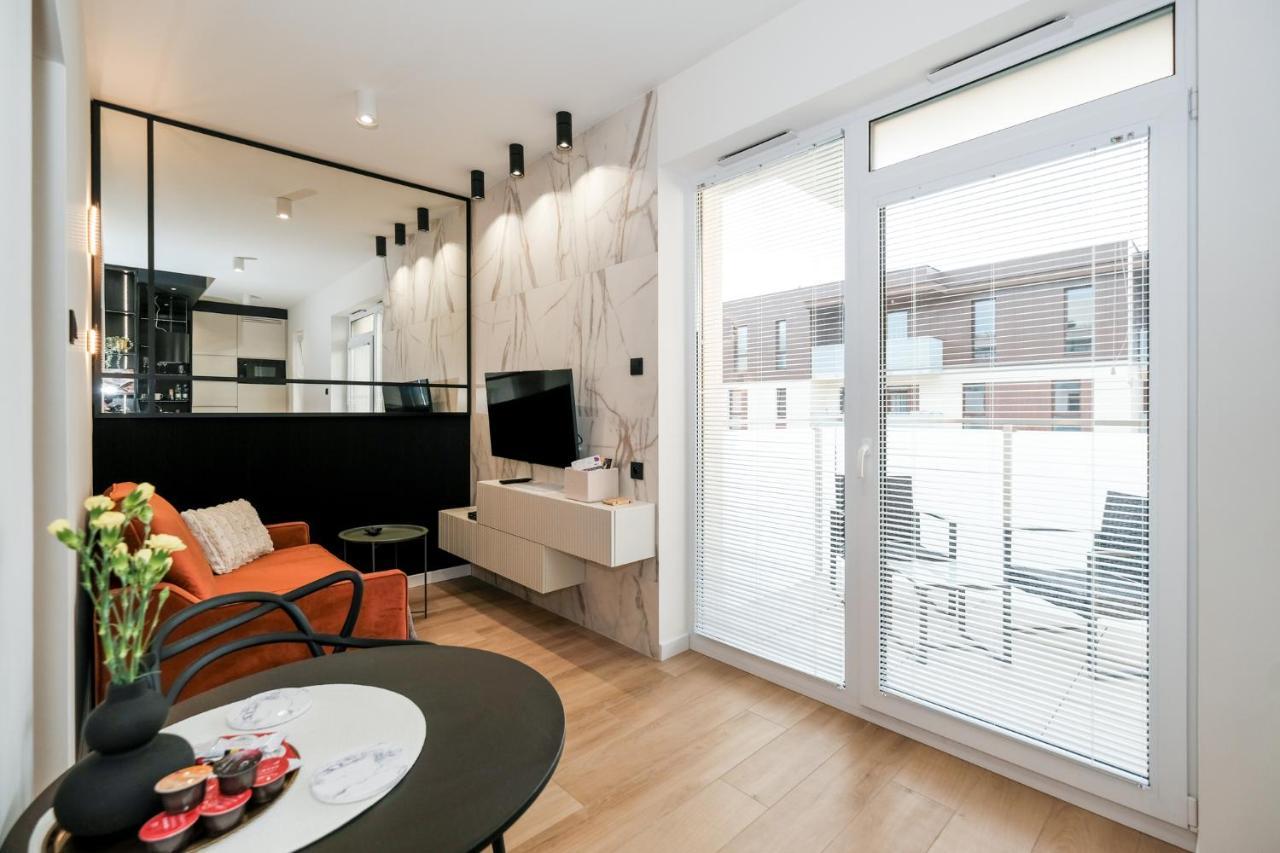City Mood Apartamenty Lodz Fabryczna 450M Wszystko Nowe Buitenkant foto